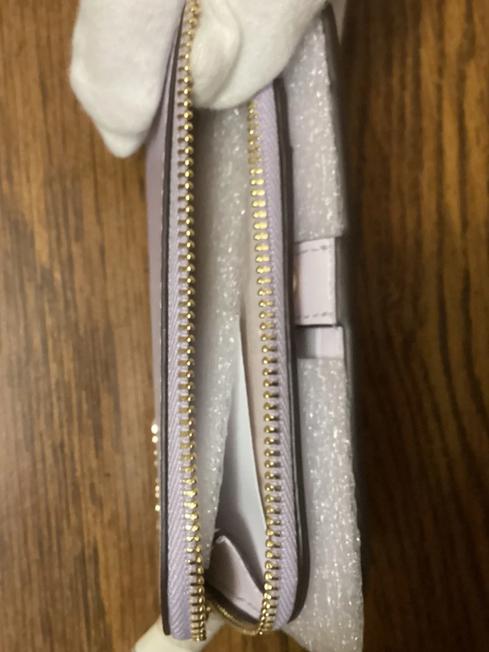 Kate Spade Devin Small Slim Bifold Wallet in Lavender, NWT